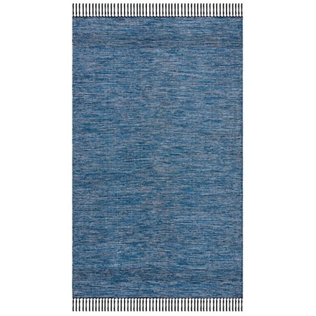 Safavieh 8 x 10 ft. Montauk Contemporary Rectangle Rug, Blue & Black MTK620M-8